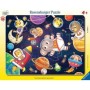 Puzzle Tip Rama Animalute In Spatiu, 40 Piese Ravensburger - 1